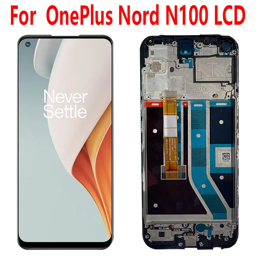 6.49&quot; Original For OnePlus Nord N10 5G LCD Display Screen Touch Panel Digitizer  Replacement Parts For One Plus Nord N100 LCD