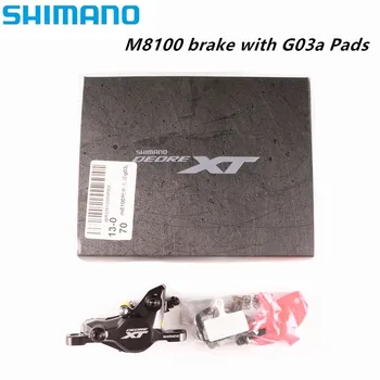 

SHIMANO DEORE XT M8100 G03S J03A J04C Pads Brake Mountain Bike Hydraulic Disc Brake MTB M8100 with G03A Pads original box