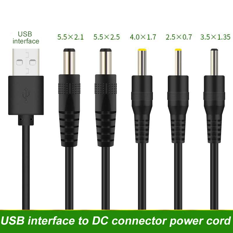 USB мужчина до 3 5 × 1 35 4 0 7 2 мм DC бочоночного разъема Мощность кабель переменного