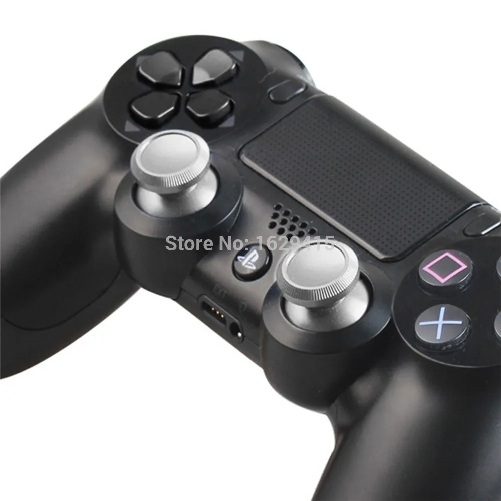 IVYUEEN 2 х металлический алюминиевый аналоговый джойстик для sony playstation 4 Dualshock 4 PS4 Pro Slim контроллер Золотой синий джойстик Крышка