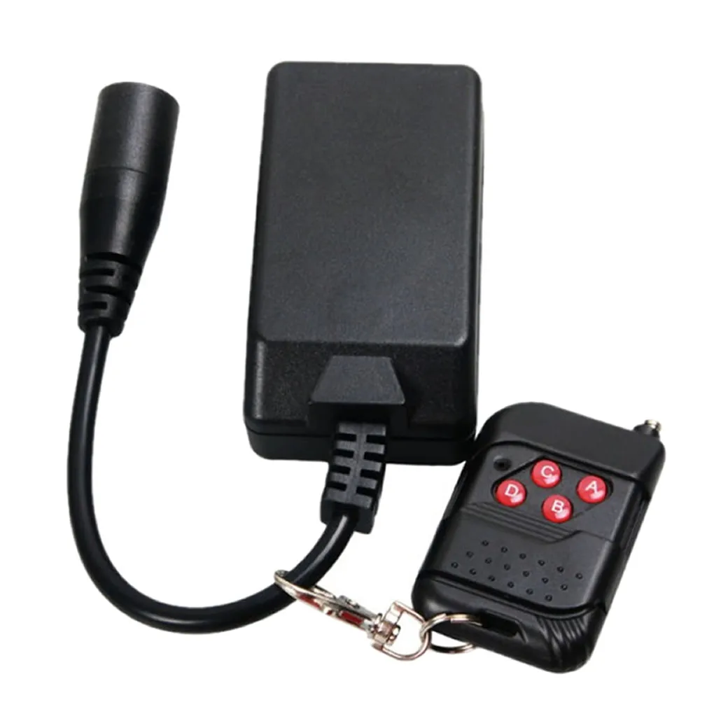 Portable 3 Pins XLR Wireless Remote Control Receiver for Smoke Fog Machine DJ Stage Controller Receptor Fogging 400W 900 1500W