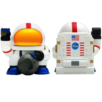 

Blind box fortune astronaut Back to Future second bomb trend hand to do toy cute gift doll decoration authentic