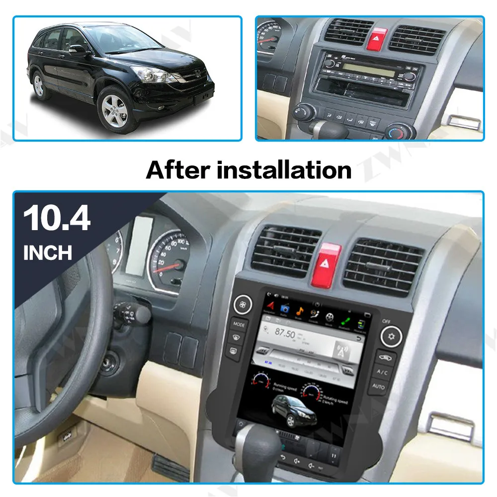 Excellent Verticl screen Tesla style Android 9.0 Car dvd multimedia Player For Honda CRV 2006-2011 GPS navi audio radio stereo head unit 7 Excellent Verticl screen Tesla style Android 9.0 Car dvd multimedia Player For Honda CRV 2006-2011 GPS navi audio radio stereo head unit 7