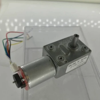 

370 encoder worm gear motor Micro DC Worm Gear Motor Encoder with brake 12v dc worm gear motor encoder JGY -370B 12rpm-115rpm