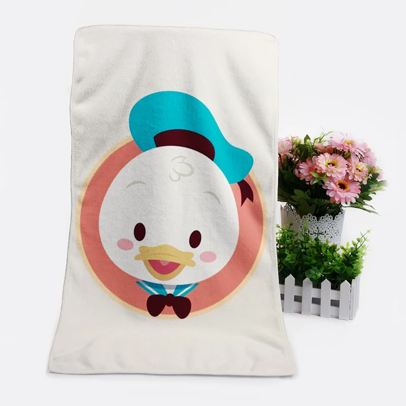 IVYYE 1 шт. Утка Мода Индивидуальные Аниме банное полотенце s носовой платок мягкое полотенце для лица мультфильм мочалка унисекс Новинка