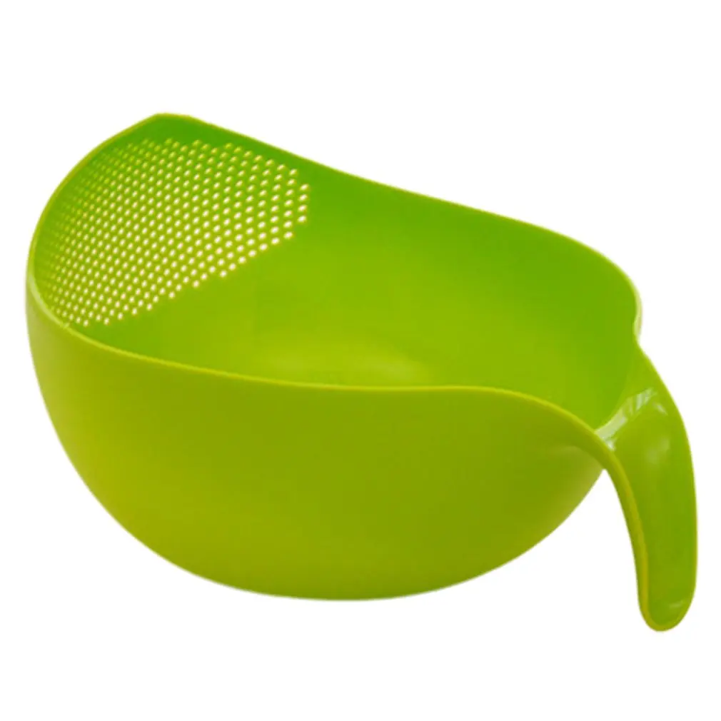 

Rice Washing Machine Washing Rice Sieve Household Kitchen Plastic Thickening Drain Washing Basin Washing Fruit Basket