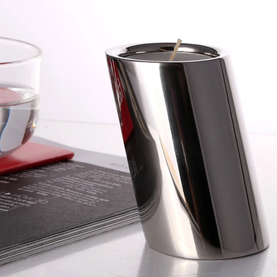 Stainless Steel Decor Round Candle Holder Nordic Home Accents Candlesticks Geometric Centerpieces Mumluk Decoracion Hogar W Stainless Steel Decor Round Candle Holder Nordic Home Accents Candlesticks Geometric Centerpieces Mumluk Decoracion Hogar W