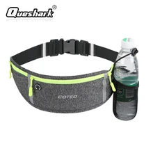 Водонепроницаемая Беговая сумка на талию наружная велосипедная Спортивная поясная сумка с держателем бутылки для воды для бега, скалолазания, поясная сумка для рыбалки