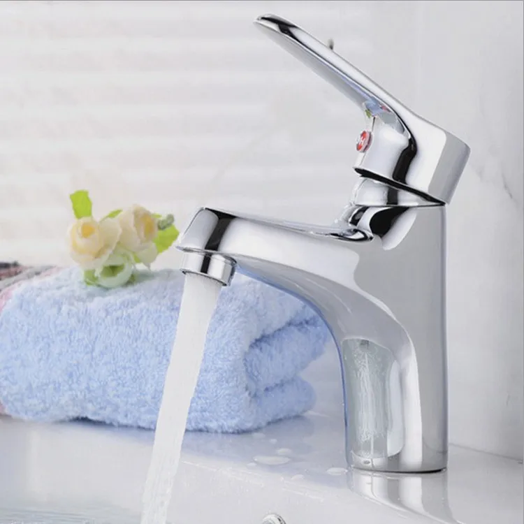 

Manufacturers Direct Selling Basin Faucet Zinc Alloy Hot And Cold Water Single Bore Hot And Cold Mixing Faucet Lavatory Bibcock