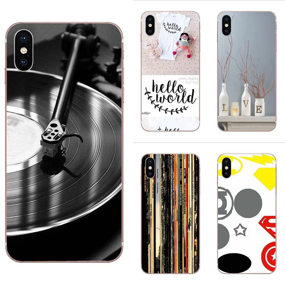 

Soft Accessories Case Vinyl For Apple iPhone X XS Max XR 4 4S 5 5C 5S SE 6 6S 7 8 Plus