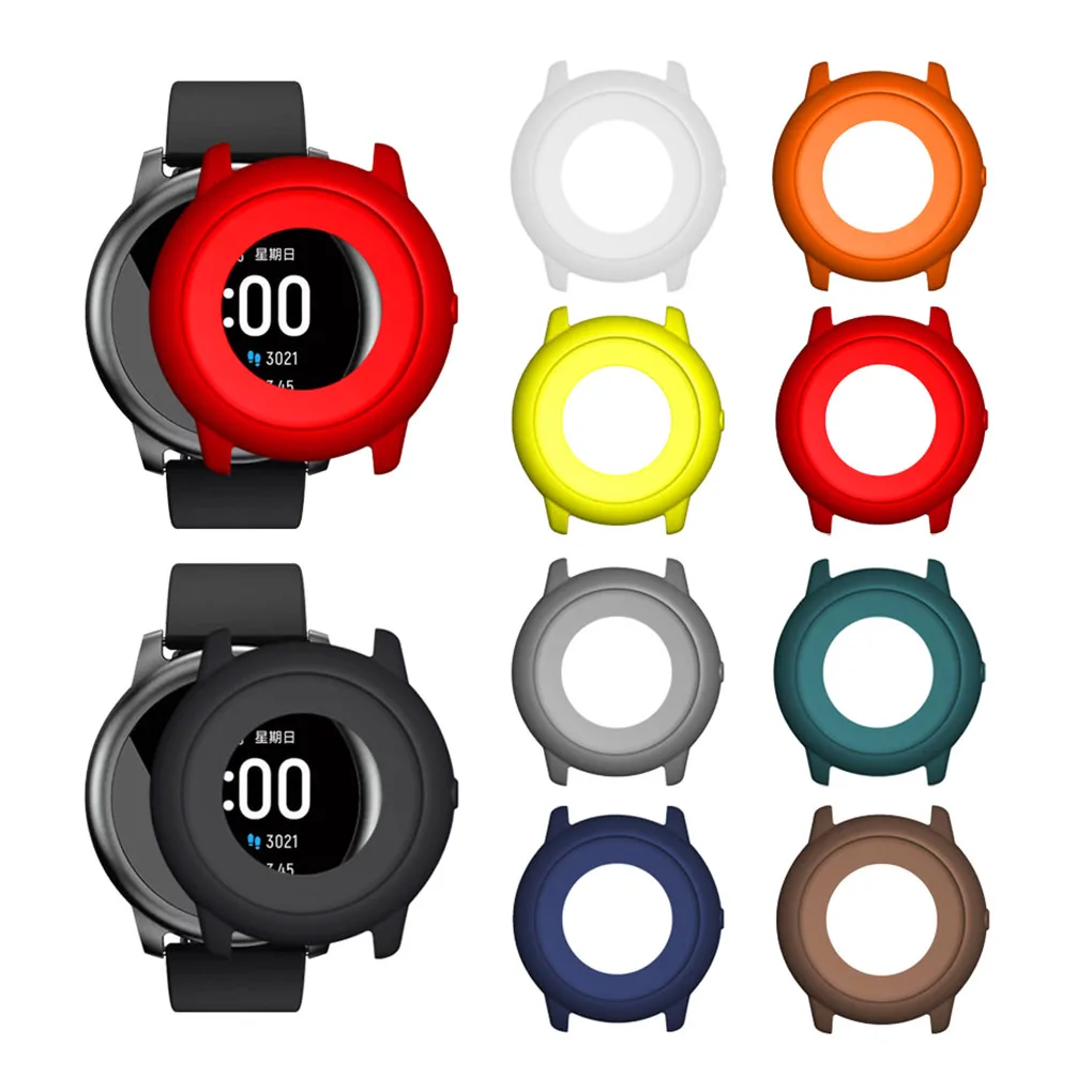 

Case Cover For Haylou Solar LS05 Smart Watch Silicone Protector Frame Soft Protect Shell For Haylou Solar Bracelet