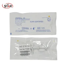 80 шт. Rfid стеклянная метка для животных EM305 2,12x12 мм FDX-B имплантата микрочип pet чип отслеживания идентификация инъекции шприц