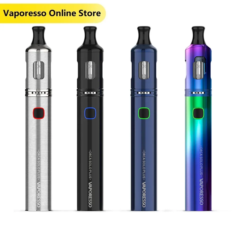 New Version Original Vaporesso Orca Solo Plus Starter Kit with 1200mAh Battery & 2ml Tank & Orca Solo Coil Vape Kit vs Vinci New Version Original Vaporesso Orca Solo Plus Starter Kit with 1200mAh Battery & 2ml Tank & Orca Solo Coil Vape Kit vs Vinci