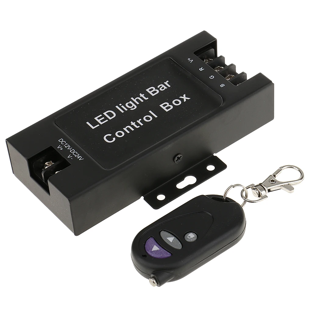 12V 24V светодиодный светильник бар Батарея коробка контроллер вспышки с
