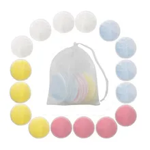 Салфетки для снятия макияжа многоразовые хлопковые подушечки средство для снятия макияжа для лица бамбуковое волокно накладки для ухода за кожей