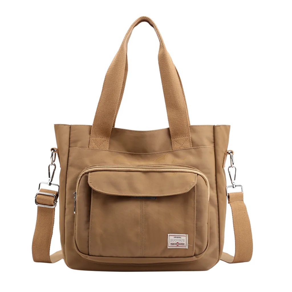 Для женщин Дамская мода нейлоновая сумка на одно плечо Водонепроницаемый Курьерские сумки Сумки Bolsa Feminina - Цвет: 5