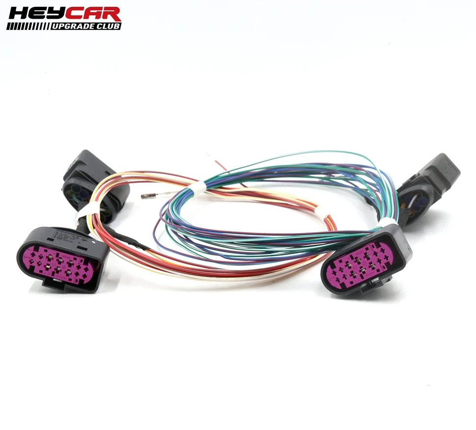 Галогенное обновление до полного светодиодный HID фары адаптер для VW POLO 6C