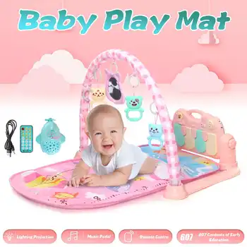 

Mat Kids Rug Educational Puzzle Toys Children's Carpet With Piano Keyboard Animal Playmat Baby Gym Crawling Mat