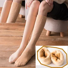 Женские бархатные носки, Осень-зима, теплые плотные носки, шерстяные женские бархатные носки, толстый теплый носок для сна