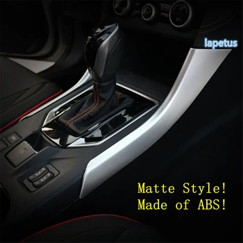 

Lapetus Gear Shift Center Control Panel Decoration Strip Cover Trim Fit For Subaru XV Crosstrek 2017 - 2020 ABS Carbon Fiber