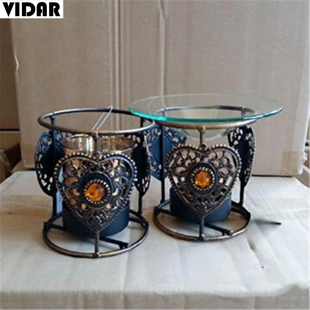 VIDAR Iron Bohemian Style Classic Europe Candlestick Stand Candle Holder for Home Decoration Easter Church Religion Meditation | Дом и сад