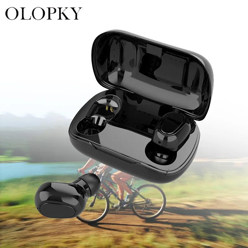 

New TWS Bluetooth Earphone Airdots Headset Dual Noise Reduction Earbuds For Gym Running Sports Wireless Earphones Waterproof