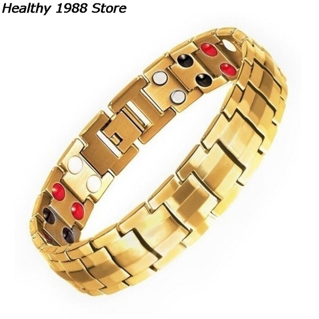 Bracelets Energy Magnetic Tourmaline Bracelet Health Care Jewelry For Women Bracelets Bangle Slimming Product