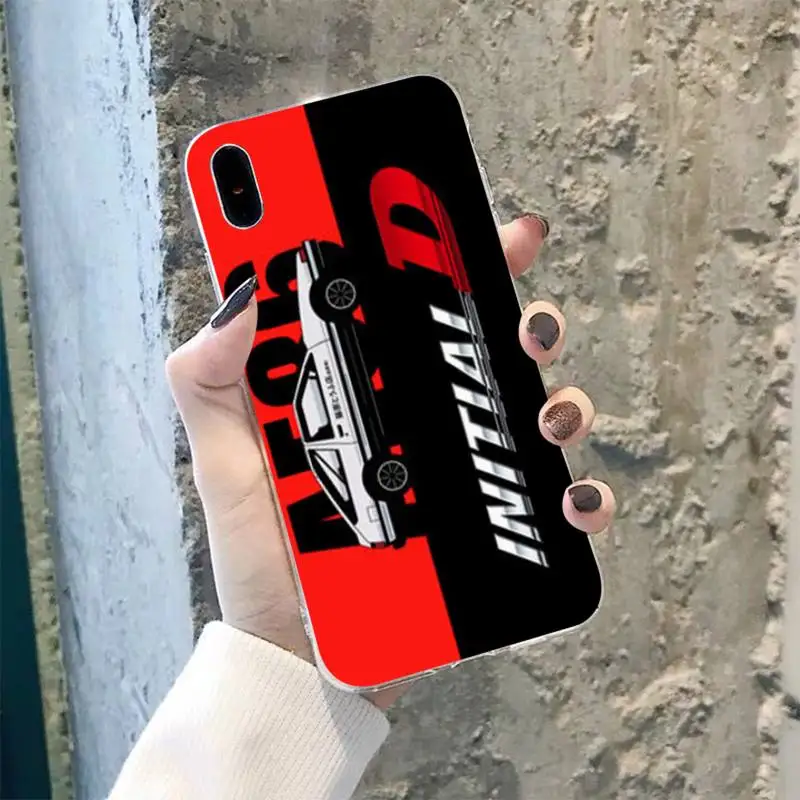 TOPLBPCS Hot Japan Initial D Аниме роскошный чехол для телефона iPhone 8 7 6 6S Plus X 5S SE 2020 XR 11 pro XS