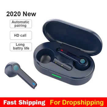 

Wireless Headphone TWS Bluetooth 5.0 Earphones 9D Stereo Sports Earbuds Touch Control Headsets With Microphone PK i12 i500 i9000