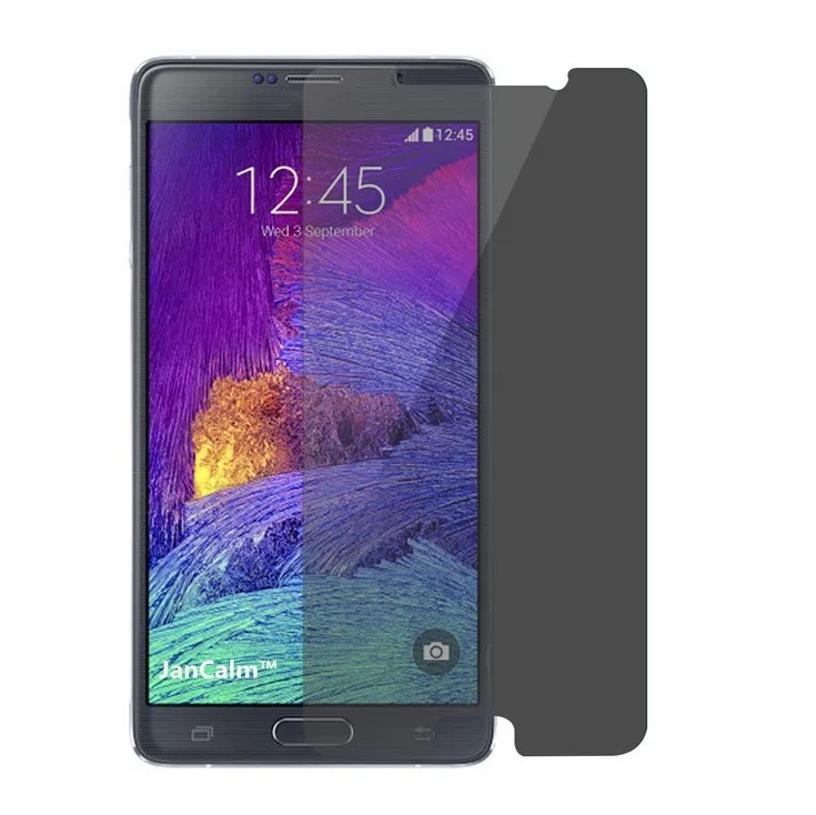 JGKK противошпионская Защита экрана для Samsung Galaxy A8 2016 черное закаленное стекло 9H