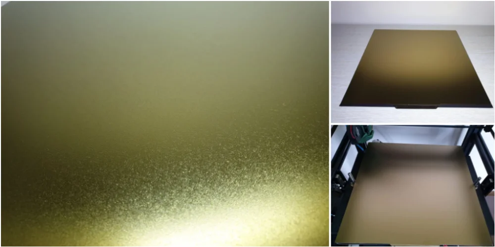 ENERGETIC New Spring Steel Sheet Heat Bed Platform Applied Ultem(PEI) Build Plate +Magnetic Base For Artillery Genius 3D Printer