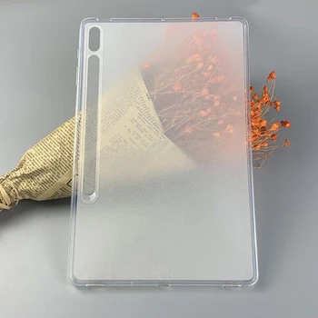 

For Samsung Galaxy Tab S7 Plus 12.4 2020 T970 / T975 TPU Tablet Protection Case Shockproof Shell Translucent Matte Case Cover