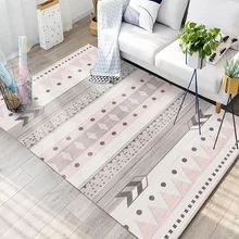 Скандинавский Ins 3D Печатный ковер большого размера высококачественный коврик для гостиной йоги декоративный ковер Tappeto Ink геометрический Коврик с узором
