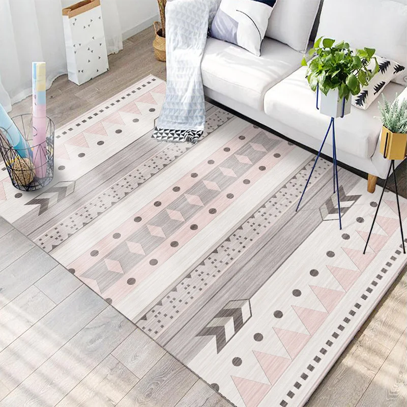 

Nordic Ins 3D Printed Carpet Large Size High Quality Bedroom Living Room Mat Yoga Decor Carpet Tappeto Ink Geometric Pattern Rug