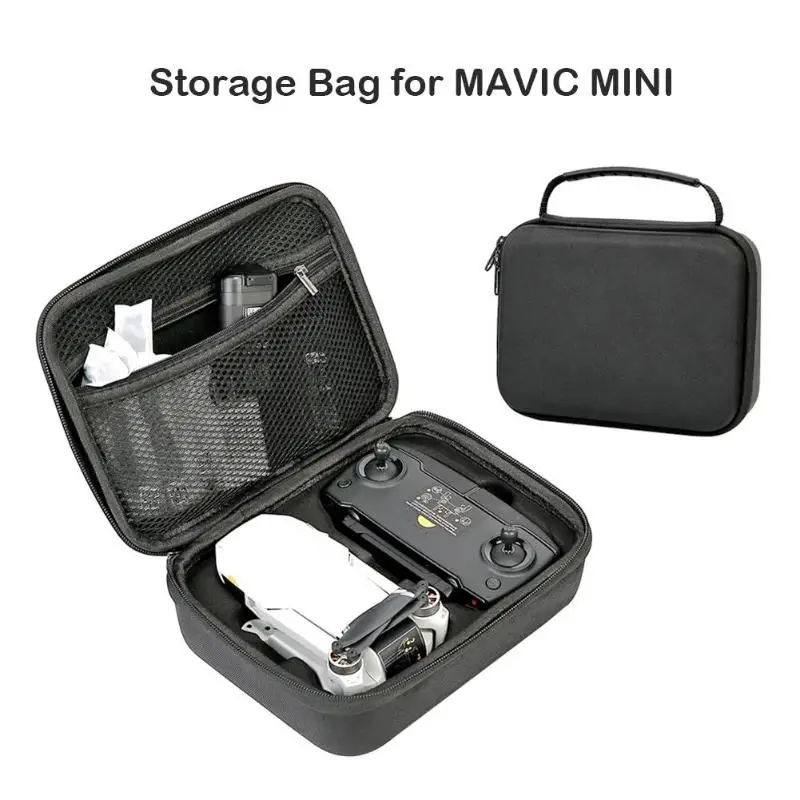 Buy Protective Storage Bag Carrying Case Mini Nylon Waterproof Hangbag For DJI Mavic Mini Drone Remote Controller Accessories