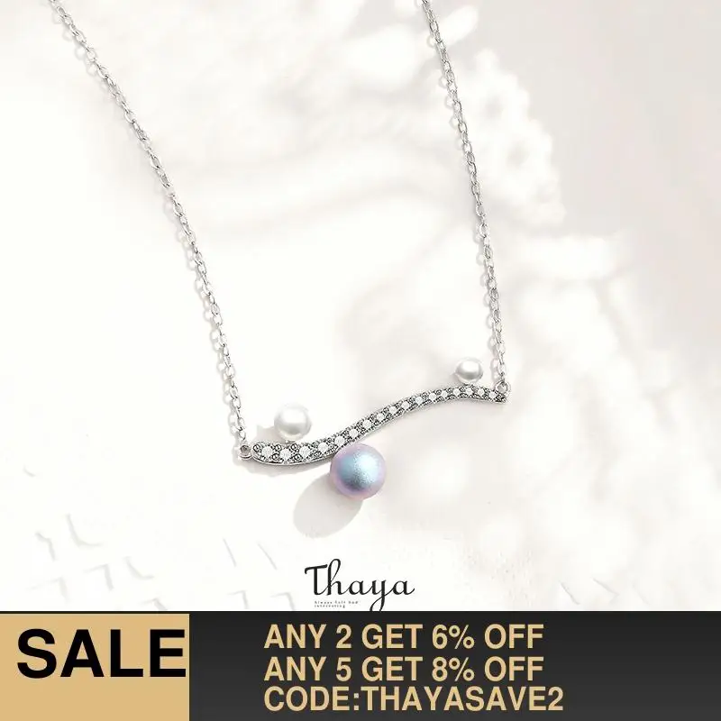 Сказочная серия Thaya оригинальный дизайн S925 колье жемчужное ожерелье для женщин