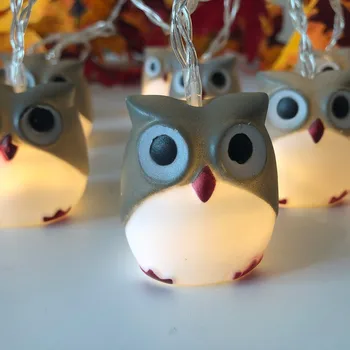 

Halloween Owl LED String Light Fairy Light String Outdoor Garden Decoration DIY Home Party Decoration Festival Supplies