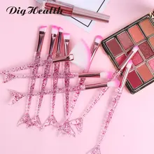 Dighealth кисти для макияжа кисть русалки основа для макияжа Пудра Тени для век подводка для глаз Румяна для бровей Кисть для макияжа губ косметический инструмент для лица