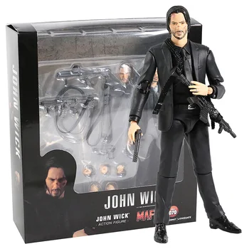 

Mafex No. 070 John Wick Keanu Reeves PVC Action Figure Collectible Model Toy