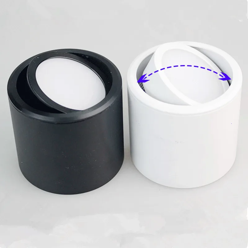 

Surface Mounted Downlight SMD5730 3W 5W 7W 9W 12W 18W 15W 85-265V lamp dimmable Led downlights Ceiling Spot light +led driver