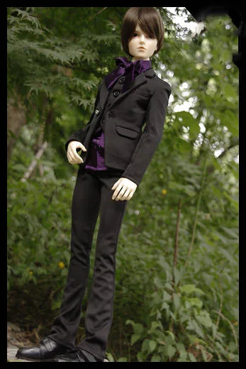 1/4 1/3 BJD Кукла одежда костюм пальто+ рубашка+ брюки+ жилет для BJD/SD аксессуары ID72, без куклы, обувь, парик и другие A0821