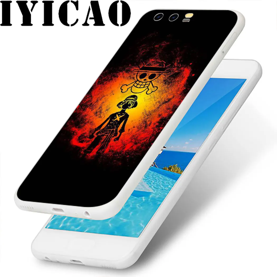 Японский аниме коллаж цельный Луффи чехол для Huawei Honor 6a 6C 7A 7C 7X8 8X9 10 20 9X Lite Pro Play Note