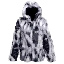 Осенняя кожаная куртка из искусственного меха норки, Мужская зимняя утолщенная теплая кожаная куртка с диким мехом, мужские свободные куртки, модные B210