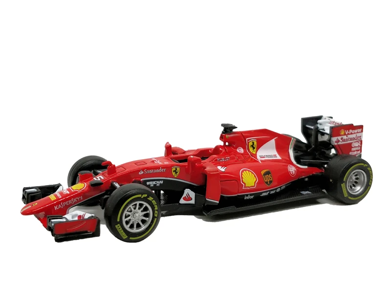 Модель автомобиля BBurago 1:43 F1 SF90 2019 SF14T 2014 Nr7 Kimi Raikkonen 2015 SF15T Nr5 Себастьян Vettel F2012