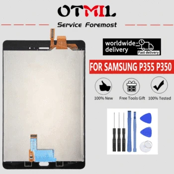 

For Samsung Galaxy Tab A SM-P350 P350 SM-P355 Tablet LCD For SAMSUNG Galaxy p355 LCD Touch Screen With Frame Digitizer Assembly