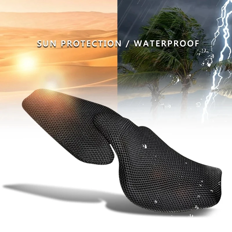 Motorcycle Seat Cushion Cover Seat Insulation Protection Saddle Cover for BMW- R1200GS R1250GS Adventure 2004-