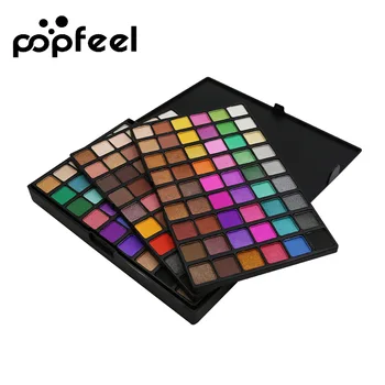 

POPFEEL 162 Colors Gliltter Eyeshadow Palette Matte Eye Shadow Pallete Shimmer and Shine Nude Make Up Palette Set Kit Cosmetic