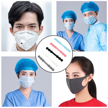 

Adjustable Anti-slip Mask Ear Grips Extension Hook Face Masks Buckle Holder Mascarillas Accessories Preventions Earmuffle Buckle