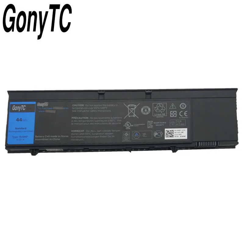 GONYTC оригинальный 44WH RV8MP 1NP0F 37HGH Аккумулятор для ноутбука Dell широта XT3 планшетный ПК