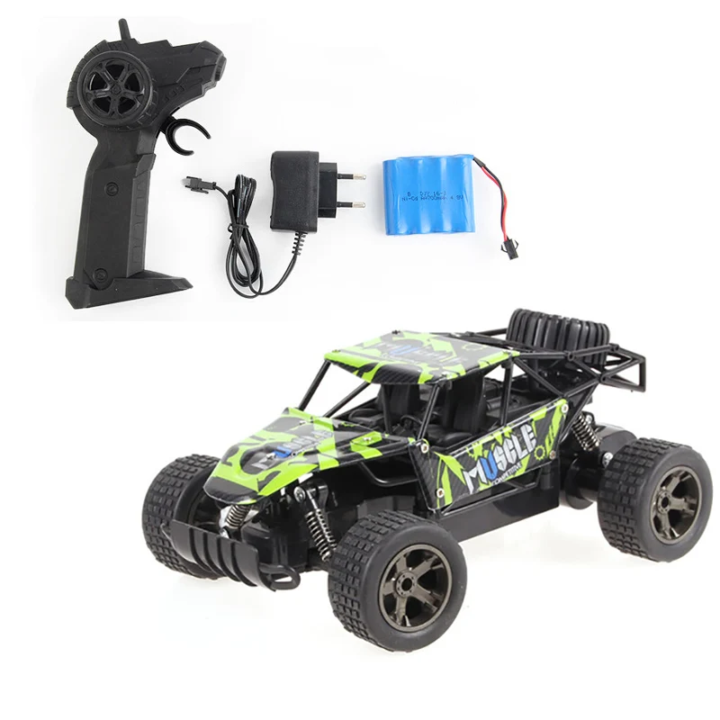 MEOA RC автомобиль 1:20 Масштаб 2,4G внедорожный RC 20 км/ч Дрифт управление автомобилем анти-водяной амортизатор радиоуправляемое Багги Carro De control e Remoto - Цвет: 2815 green